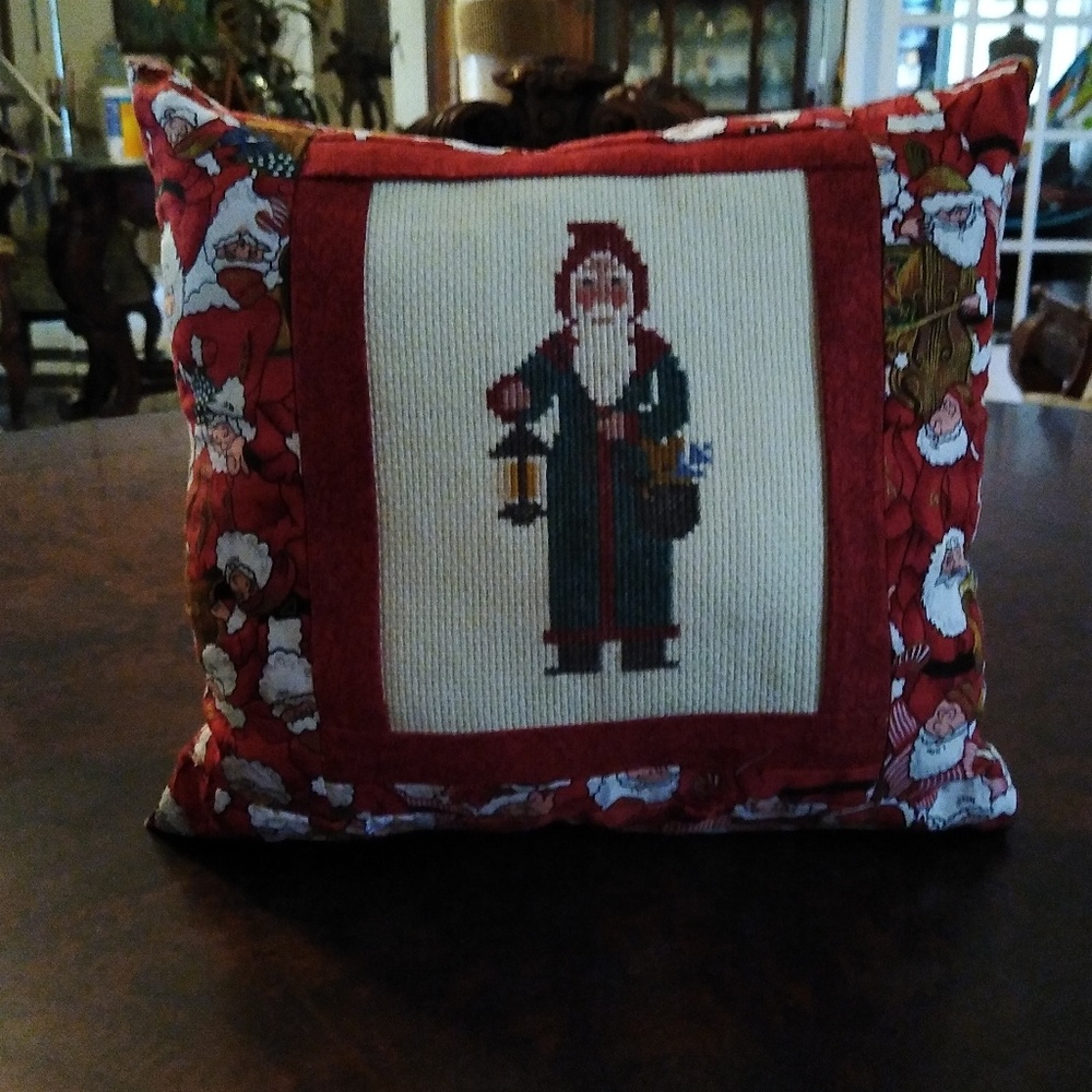 Santa with lantern